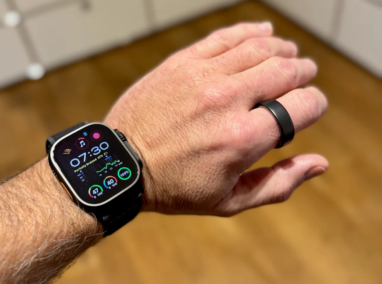 Apple Watch und Oura Ring